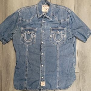 True Religion Denim Button Down